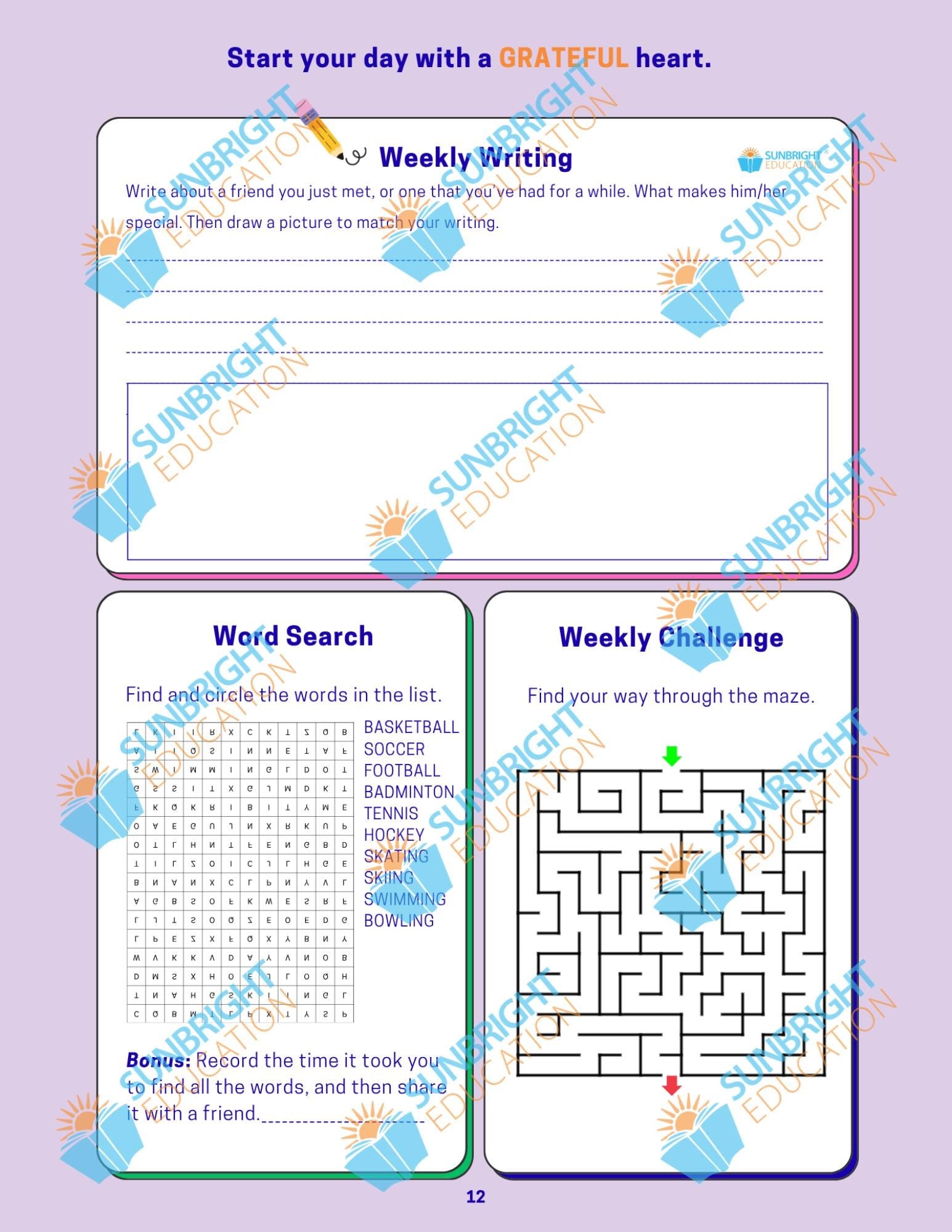 2026-2027 Student Planner | Elementary Middle School Homework Agenda, Assignment Book